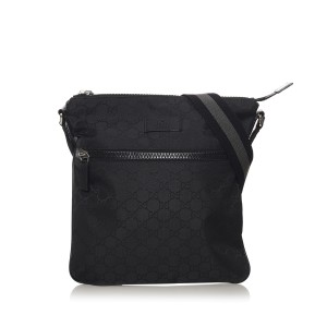 Gucci GG Nylon Web Crossbody Bag