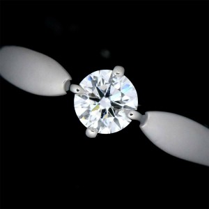 BVLGARI Platinum Diamond 0.23ct D/VS1/EX Ring