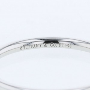 TIFFANY & Co 950 Platinum Classic Ring LXGBKT-221