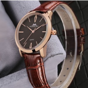 Margues Leather Band 40mm Mens Watch