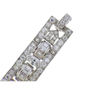 Cartier 12 Carat Diamond Platinum Bracelet