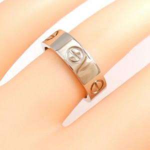 Cartier Love 18k White Gold US5.75 Ring LXGKM-270