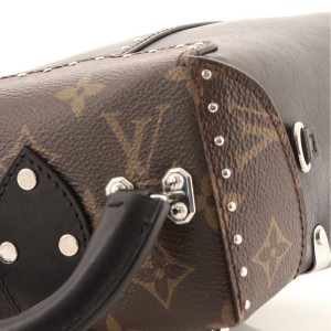 Louis Vuitton Camera Box Handbag Studded Monogram Canvas and Leather