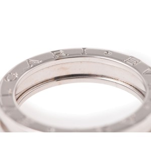Bulgari B-Zero 1 18K White Gold Ring Size 8.25