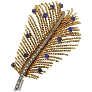 Gold Sapphire Line Bracelet