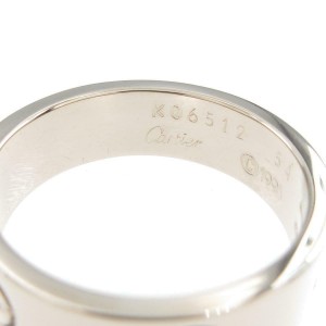 Cartier 18k White Gold Love Ring