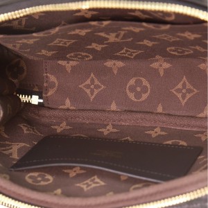 Louis Vuitton Utility Crossbody Bag Calfskin with Embossed Monogram Detail