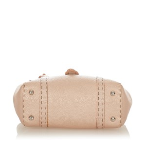 Fendi Mini Selleria Linda Leather Handbag