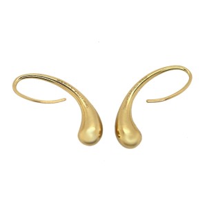 Tiffany & Co. 18k Gold Elsa Peretti Gold Teardrop Earrings