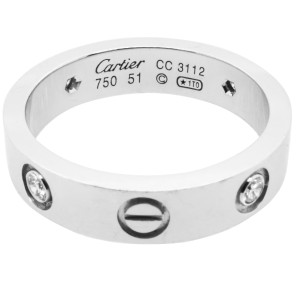 cartier ring 750 51