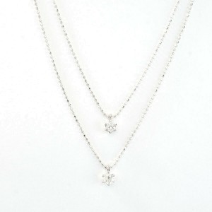 18k white gold Diamond Necklace