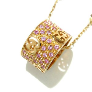 GUCCI 18K Pink Gold  Necklace LXJG-94