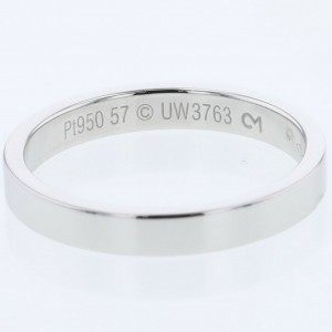 CARTIER 950 Platinum Engraved wedding Ring LXGBKT-124