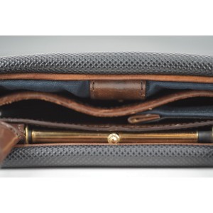 Bottega Veneta Black Leather Garment Cover Travel Bag 235bot211