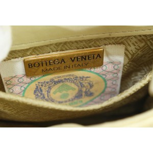 Bottega Veneta Cream Intrecciato Woven Leather Mini Pouch Crossbody Bag 10bot421