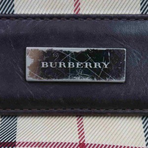 Burberry Beige Nova Check Messenger Crossbody Bag 858188