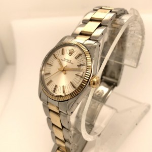 ROLEX Oyster Perpetual 31mm 14K Yellow Gold & Steel Watch