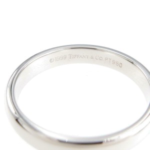 TIFFANY & Co 950 Platinum Lucida Ring LXGYMK-939