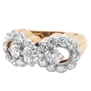 Cartier Monture Diamond 18 Karat Gold Ring