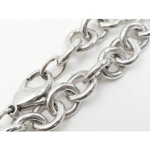 Tiffany & Co. Sterling Silver Heart Tag Bracelet