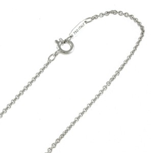TIFFANY & Co 18K white Gold diamond Necklace 