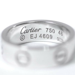 Cartier 18k white gold Love Ring