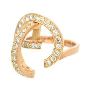 18k pink gold Diamond Ring