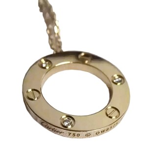 Cartier Yellow Gold Necklace 