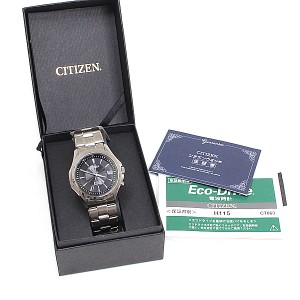 Citizen Attesa ATD53-2973 Titanium Quartz 42mm Mens Watch 
