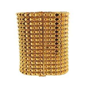 Impressive Gold Extra Wide Bracelet