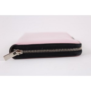 Céline Pink Patent Leather Continental Zip Around Wallet Zippy  L4CEL1221