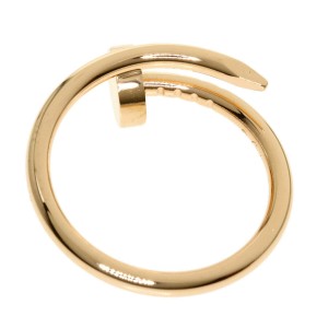 CARTIER 18k Pink Gold Just Uncle Ring 