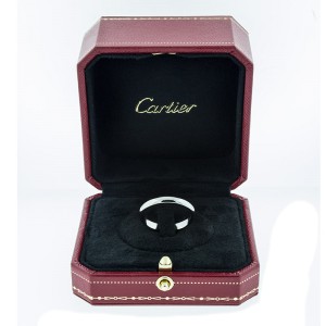 Cartier Platinum Classic Wedding Band Mens Size 10