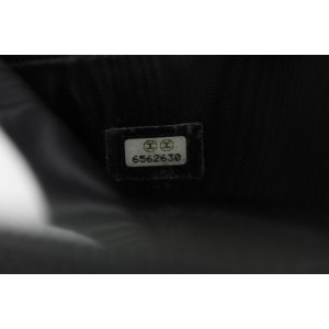 Chanel Black Caviar Leather CC Logo L-Gusset Zip Around Wallet 21ccs1223