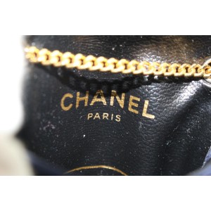 Chanel Mini Quilted Navy Micro Chain Flap Bag 630ccs316