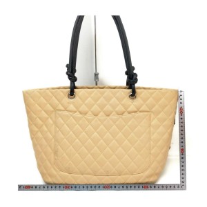 chanel quilted cambon tote