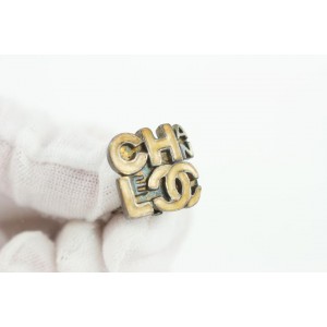 Chanel 00T Beige CC Earrings 8ccs17