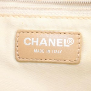 Chanel Beige New Line Boston Bag 862595