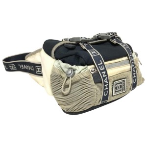 Chanel Sports Line CC Logo Bum Bag Waist Pouch Fanny Pack 240170
