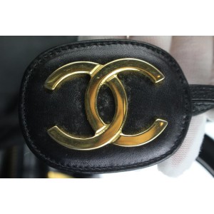 Chanel Black Quilted Lambskin Boston Duffle Bag 862821