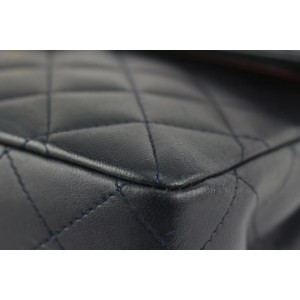 chanel classic flap black lambskin bag