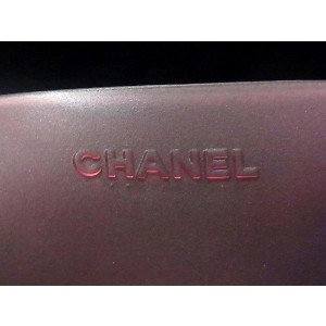 Chanel Jelly Clear Translucent 239716 Pink-red Rubber Tote, Chanel