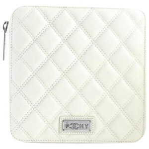 CHANEL (ULTRA RARE) Quilted PNY Zip Case 4CR0522