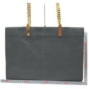 Chloe Orange Leather Chain Tote Bag 862481