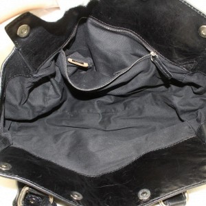 Chloé Black Leather Paddington 859214