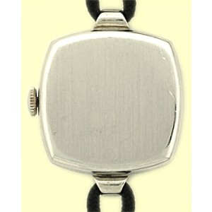 Dreiger & Co. Platinum Diamond Vintage Evening Watch