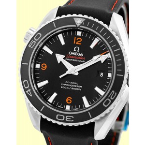 Omega Seamaster "Planet Ocean" Stainless Steel Black Dial Automatic 45.5mm Mens Watch