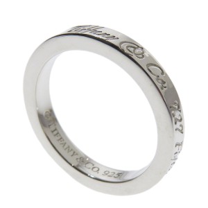 TIFFANY & Co 925 Silver Notes US 4.75 Ring  