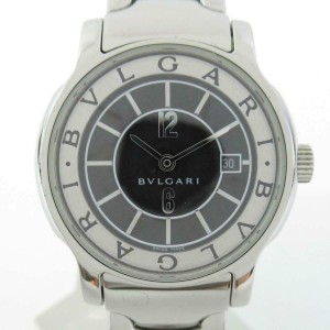 BVLGARI Stainless steel/Stainless steel Solo tempo Wrist watch RCB-39