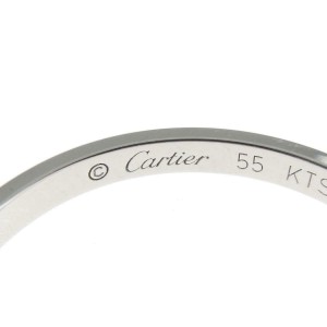 Cartier 950 Platinum wedding Ring LXGYMK-308